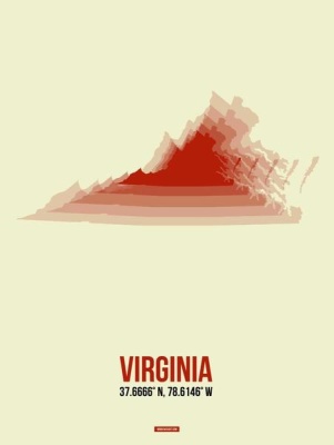 NAXART Studio - Virginia Radiant Map 1