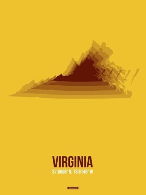 NAXART Studio - Virginia Radiant Map 2