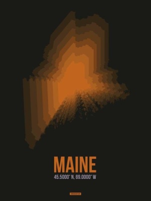 NAXART Studio - Maine Radiant Map 5