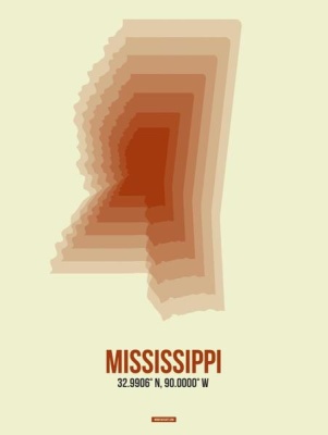 NAXART Studio - Mississippi Radiant Map 1