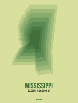 NAXART Studio - Mississippi Radiant Map 3