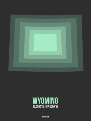 NAXART Studio - Wyoming Radiant Map 4