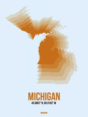 NAXART Studio - Michigan Radiant Map 2