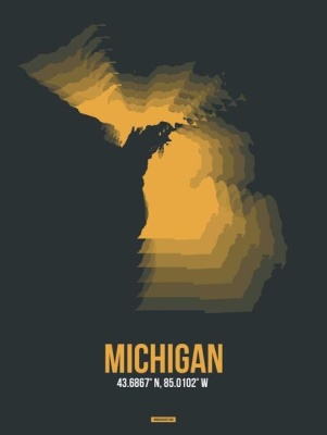 NAXART Studio - Michigan Radiant Map 4