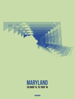 NAXART Studio - Maryland Radiant Map 2