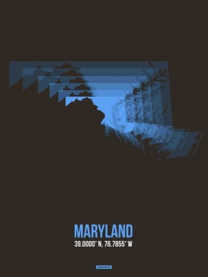 NAXART Studio - Maryland Radiant Map 4