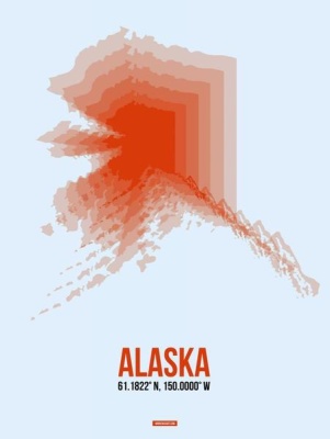 NAXART Studio - Alaska Radiant Map 1