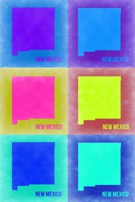 NAXART Studio - New Mexico Pop Art Map 2