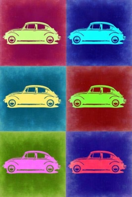 NAXART Studio - VW Beetle Pop Art 2