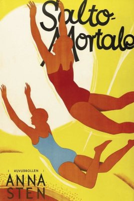 Unknown - Vintage Film Posters: Trapeze "Salto Mortale"