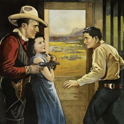 Unknown - Vintage Westerns: South of Santa Fe - Detail