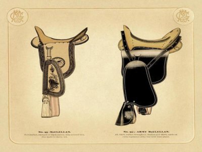 Unknown - Saddles and Tack: McClellan Saddles #1