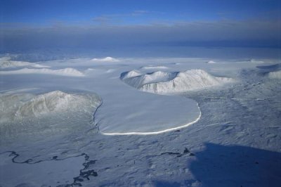 Tui De Roy - Glacier spilling into the Ross Sea, Taylor Dry Valley, Antarctica