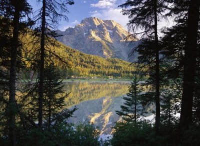 Tim Fitzharris - Mt Moran and String Lake, Grand Teton National Park, Wyoming