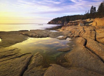 Tim Fitzharris - Atlantic coast near Thunder Hole, Acadia National Park, Maine