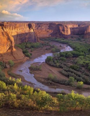 Tim Fitzharris - View from Tsegi Overlook, Cayon de Chelly National Monument, Arizona