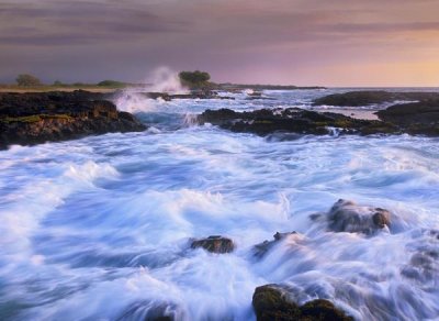 Tim Fitzharris - Waves and surf at Wawaloli Beach The Big Island, Hawaii