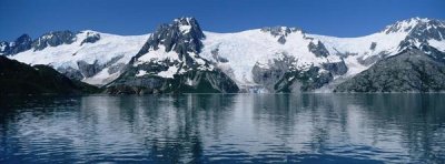 Konrad Wothe - Glaciers flowing down from Harding Ice field, Kenai Fjords NP, Alaska