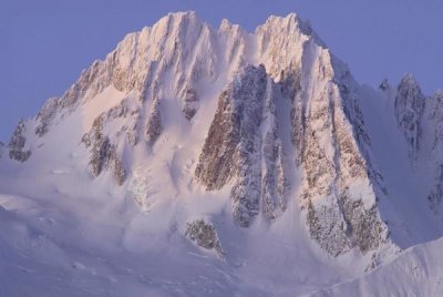 Gerry Ellis - Snow-covered peaks of Takhinsha Mountains, Glacier Bay NP, Alaska