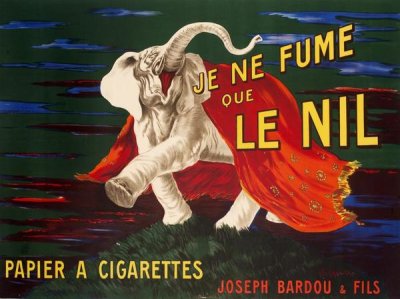 Leonetto Cappiello - Je ne fume que Le Nil, 1912