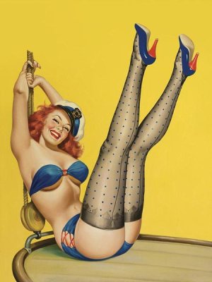 Peter Driben - Mid-Century Pin-Ups - Flirt Magazine - Sailor Girl