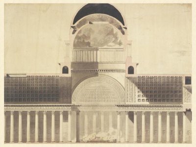 Etienne-Louis Boullée - Architectural Project for the Church of the Madeleine, 1777 - 1785