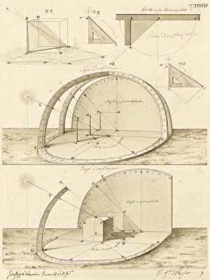 Giuseppe Vannini - Plate 47 for Elements of Civil Architecture, ca. 1818-1850