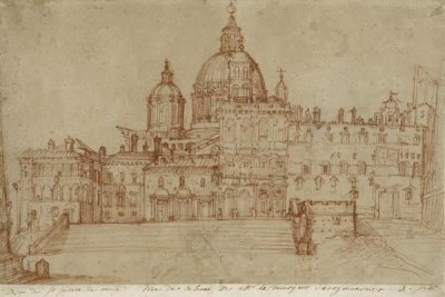 Federico Zuccaro - View of Saint Peter's, 1603