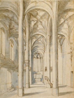 Paul Juvenal the Elder - Interior of a Gothic Church, 1629