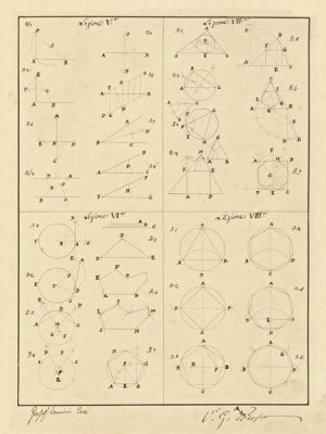 Giuseppe Vannini - Plate 2 for Elements of Civil Architecture, ca. 1818-1850