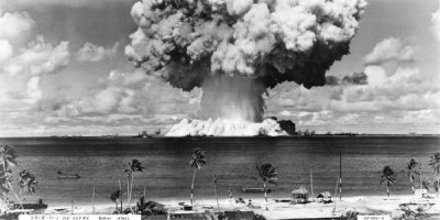 U.S. Navy - Bikini Atoll - Operation Crossroads Baker Detonation - July 25, 1946: DBCR-T1-318-Exp #6 AF434-4