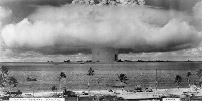 U.S. Navy - Bikini Atoll - Operation Crossroads Baker Detonation - July 25, 1946: DBCR-T1-318-Exp #2 AF434-6
