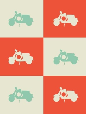 NAXART Studio - Scooter Poster