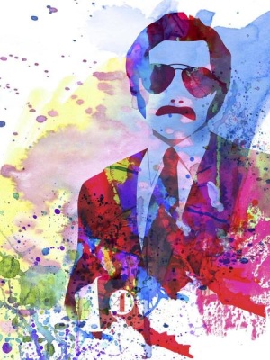 NAXART Studio - Anchorman Watercolor