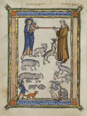 French 13th Century - Bestiary of Hugo de Fouilloy