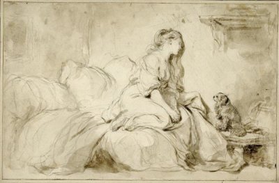 Jean-Honoré Fragonard - Oh! If Only He Were as Faithful to Me