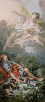 François Boucher - Aurora and Cephalus (detail)