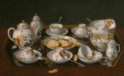 Jean-Etienne Liotard - Still Life: Tea Set