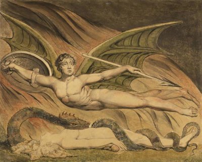 William Blake - Satan Exulting over Eve