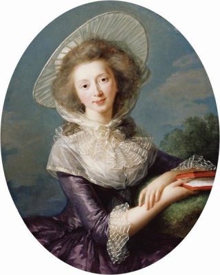 Elisabeth Vigée Le Brun - The Vicomtesse de Vaudreuil