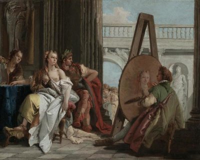 Giovanni Battista Tiepolo - Alexander the Great and Campaspe in the Studio of Apelles