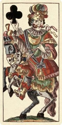 Andreas Benedictus Göbl - Knight of Clubs (Bauern Hochzeit Deck)