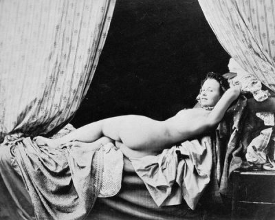 Felix Jacques Moulin - Female Nude, 1856