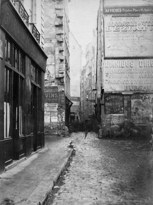 Charles Marville - Paris, 1860-1870 - Rue Tirechappe