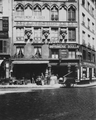 Eugène Atget - Paris, 1903 - House on the Place du Caire