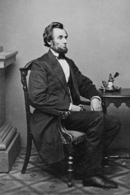 Mathew B. Brady - President Abraham Lincoln, Washington D.C., 1865