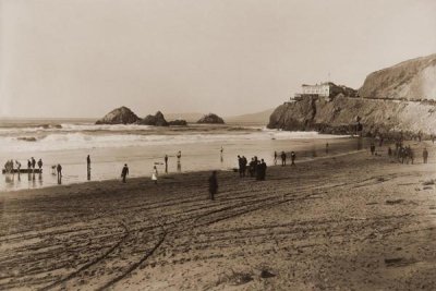 Carleton Watkins - The Cliff House, San Francisco, about 1879-1880