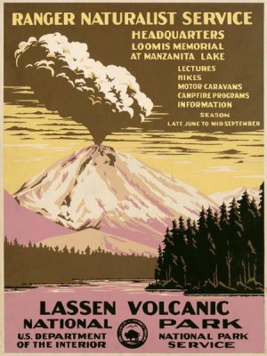 Ranger Naturalist Service - Lassen Volcanic National Park, ca. 1938