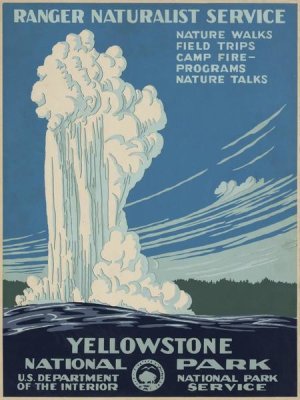 Ranger Naturalist Service - Yellowstone National Park, ca. 1938