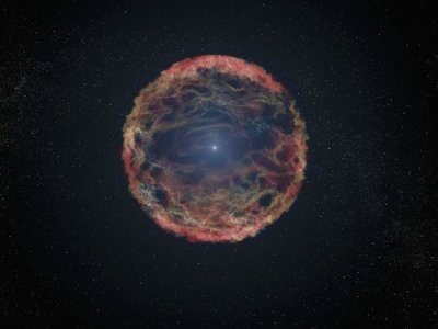 NASA - Artist's Impression of Supernova 1993J